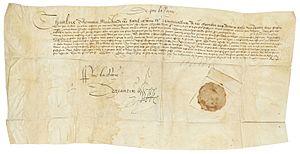 MARY, QUEEN OF SCOTS (1542-1587). Document signed ('Marie') as Queen of France, Blois, 12 November 1559