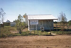 McKinlay Shire Council Library in McKinlay, Queensland, 2004
