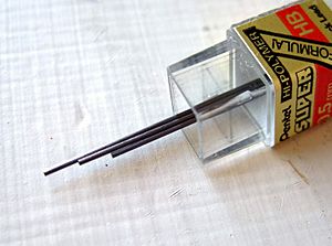 Mechanical pencil lead spilling out 051907