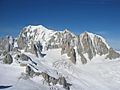 Mont Blanc, Mont Maudit, Mont Blanc du Tacul