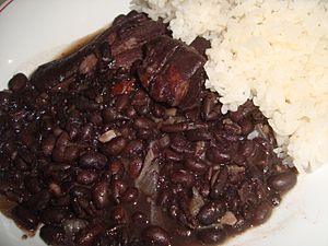 Moros y cristianos, gastronomia cubana