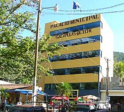 The Municipal building in Sacapulas