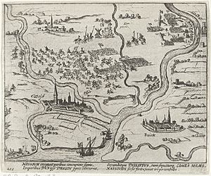 Nederlaag van het Staatse leger bij Wesel, 1595.jpg