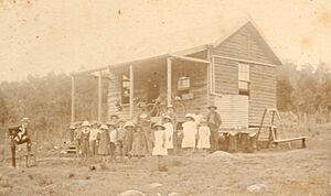 One teacher school at Mount French