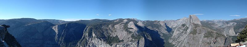 Panorama Half Dome