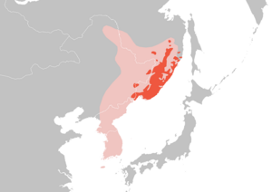 alt=Where Siberian tigers live      Today's main areas      Areas where they lived in the late 1800s