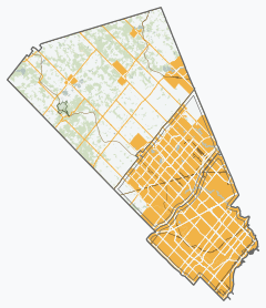 Mississauga is located in Regional Municipality of Peel