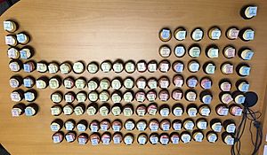 Periodic Table cupcakes at Ada Lovelace Day 2017 - King's Buildings, University of Edinburgh 08