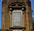 Plaque. The Kay Park Reformers' Monument, Kilmarnock