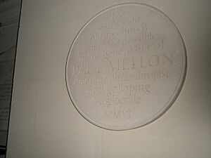 Plaque to an anglophile within St George's, Bloomsbury - geograph.org.uk - 1105107