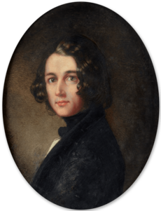 Portrait of Charles John Huffman Dickens
