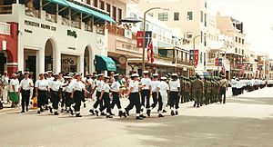 Queen's Birthday Parade, Hamilton Bermuda 2000