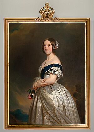 Queen Victoria by Franz Xaver Winterhalter