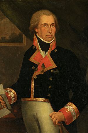 Retrato del brigadier de la Real Arada Dionisio Alcalá Galiano (ca. 1843) - Anónimo