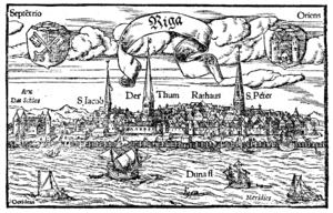 Riga wodcut 1575