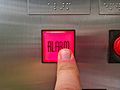 Ringing the elevator alarm