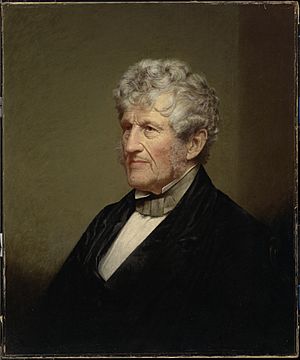 Robert Hare by Alvan Clark, c. 1856, oil on canvas, from the National Portrait Gallery - NPG-6600096A 1