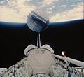 STS-51-A Syncom IV-1 deployment