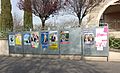 Saint Didier - Panneaux élection régionales 2015