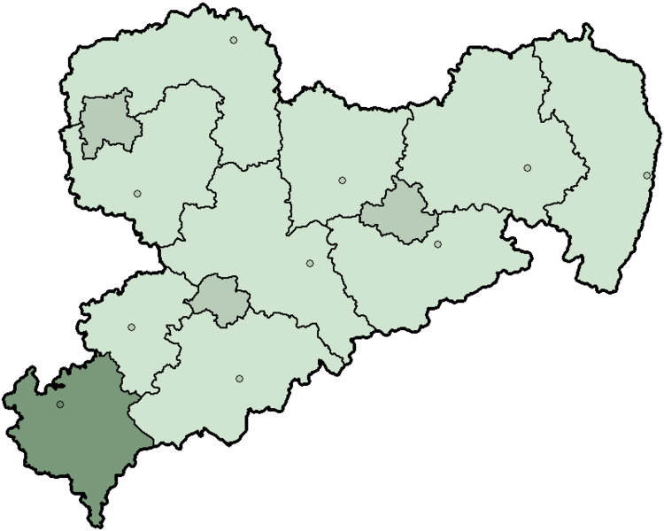 Saxony Vogtlandkreis 2008