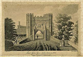 Sillett - East Gate Lynn, taken down in 1800