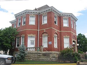 Sistersville City Hall from south