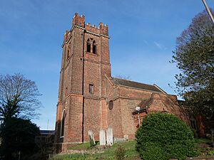 Southwest View of the Church of Saint Luke, Charlton (05)