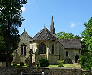 St John the Evangelist's Church, Blindley Heath (NHLE Code 1029770)