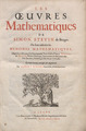 Stevin - Oeuvres mathematiques, 1634 - 4607786
