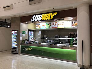 Subway in Burwood Plaza