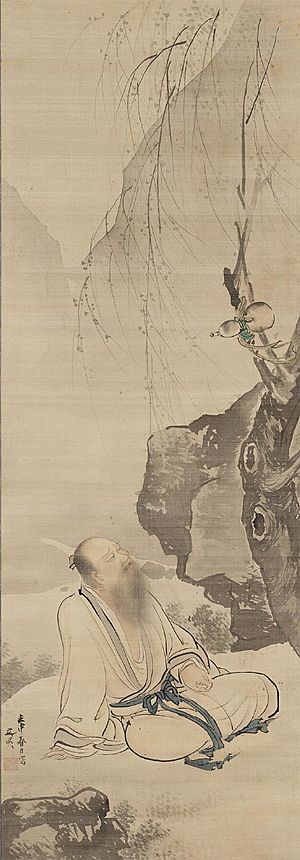 Tao Yuanming Seated Under a Willow