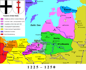 Teutonic state 1250