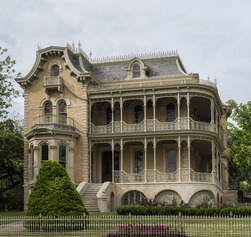 The John Bremond House, the spectacular centerpiece of what's known as the "Bremond Block" in downtown Austin, Texas LCCN2014632499.tif