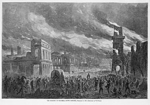 The burning of Columbia, South Carolina, February 17, 1865