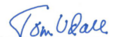 Tom Udall signature