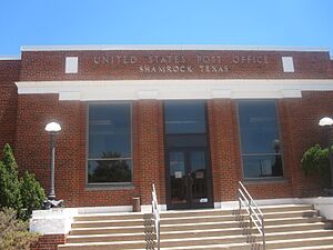 U.S. Post Office, Shamrock, TX IMG 6166