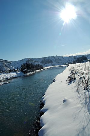 Uono River Winter 001