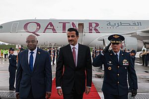 Visita oficial del Emir de Qatar en Colombia 02