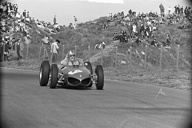 Von Trips at 1961 Dutch Grand Prix
