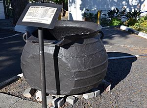 Whaling Trypot (Blubber Pot), Simon's Town SA