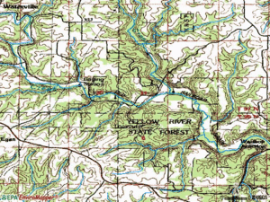 YellowRiverStateForestPaintCreekUnit
