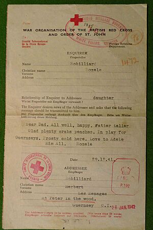1941 Red Cross letter1