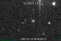 2003 J 4 Gladman CFHT annotated