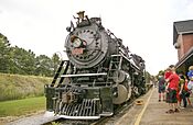 4501 Arrives for service on the Missionary Ridge Local.jpg