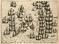 AMH-6472-KB Battle for Malacca between the VOC fleet and the Portuguese, 1606