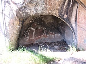 Aboriginal art Grampians