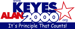 Alan Keyes 2000 campaign logo