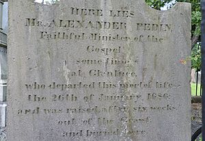 Alexander Peden's gravestone, Cumnock, East Ayrshire, Scotland