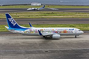 All Nippon Airways Boeing 737-800 (JA85AN) at Chubu International Airport