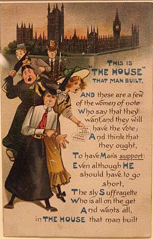 Anti Suffrage Postcard c.1908 03